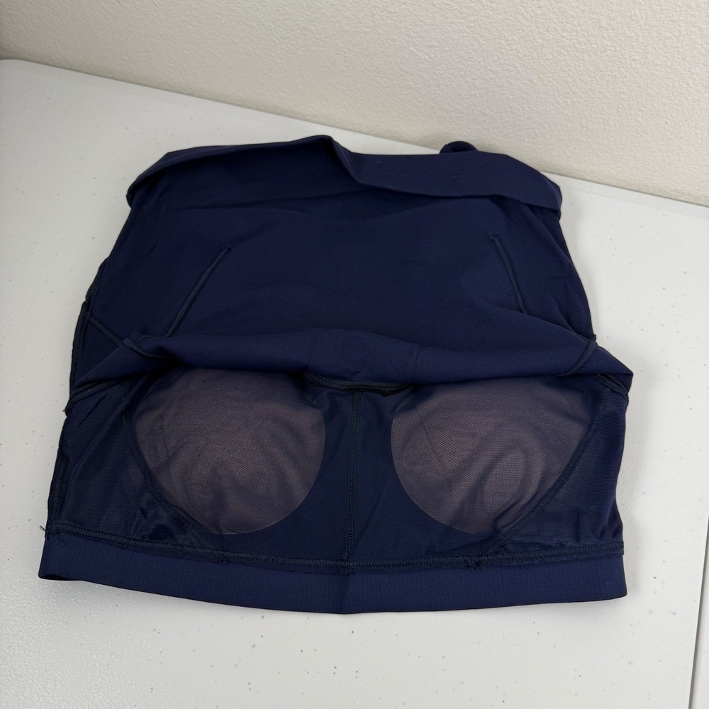 CALIA by Carrie Underwood Womens Scoop Neck Tank Top Built in Bra Blue Small NEW - Picture 5 of 6